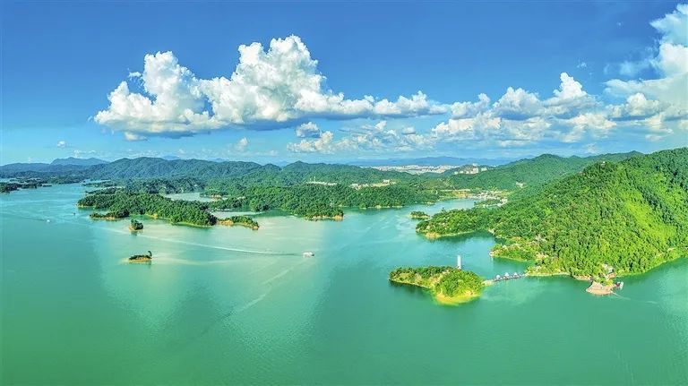 山水相融,内外兼修 | 走进东源县新港镇·万绿湖景区,探索其流量密码