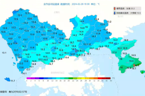 注意！深圳全市寒冷黄色预警信号生效中