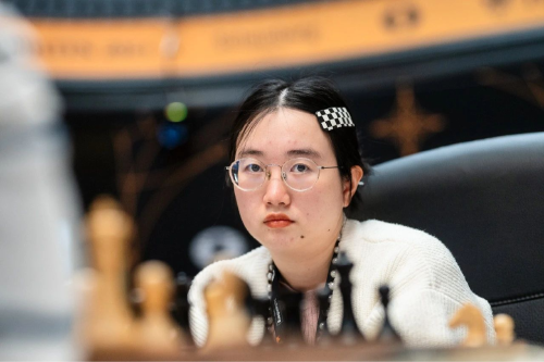 谭中怡候选人赛一路领跑夺冠！她来自国际象棋国家队深圳基地
