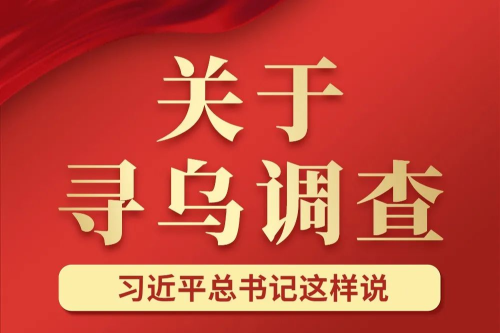 关于寻乌调查和调查研究，习近平总书记这样说